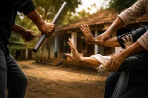ಶೋಕ ಸೂಚಿಸಲು ಹೋದ ಕುಟುಂಬದ ಮೇಲೆ ಹಲ್ಲೆ: ಇಬ್ಬರ ವಿರುದ್ಧ ದೂರು