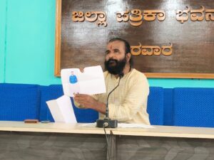 ಮಠದ ಹಣಕಾಸು ಅವ್ಯವಹಾರ ಪ್ರಶ್ನಿಸಿದ ವ್ಯಕ್ತಿಗೆ ಹಲ್ಲೆ ಆರೋಪ! ನ್ಯಾಯಕ್ಕೆ ಆಗ್ರಹ