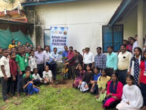 ರೋಟರಿ ಕ್ಲಬ್ ಪಶ್ಚಿಮ ಕಾರವಾರದಿಂದ ‘CREATE LASTING IMPACT’ ಅಡಿ ವನಮಹೋತ್ಸವ