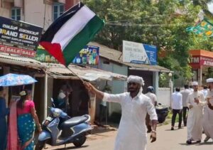 ಉದ್ದೇಶಪೂರ್ವಕವಾಗಿ ಪ್ಯಾಲೆಸ್ಟಿನ್ ಧ್ವಜ ಪ್ರದರ್ಶನ: ಆರೋಪಿ ಪೊಲೀಸ್ ವಶಕ್ಕೆ