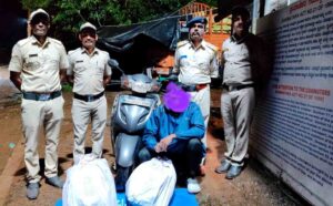 ಗೋವಾ ಮದ್ಯ ಸಾಗಾಟ: ಹುಬ್ಬಳ್ಳಿ ವ್ಯಕ್ತಿ ಬಂಧನ