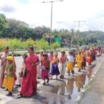 ಕೃಷ್ಣ-ರಾಧೆಯ ವೇಷದಲ್ಲಿ ಮಿಂಚಿದ ವಿದ್ಯಾರ್ಥಿಗಳು