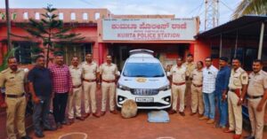 ದನ ಕಳ್ಳತನ ಪ್ರಕರಣ ಭೇದಿಸಿದ ಪೊಲೀಸರು: ಆರೋಪಿ ಬಂಧನ, ಕಾರು ವಶ